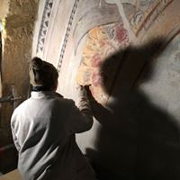 Restauration de polychromie - vierge dorée