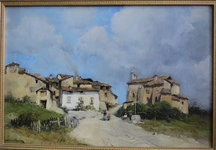 Après - Restauration de tableau - Avant / Apres