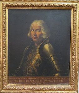 Avant - Restauration de tableau - Avant / Apres