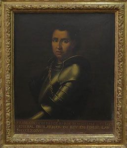 Avant - Restauration de tableau - Avant / Apres