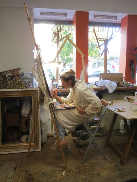 Atelier de restauration de Charline Vendittelli à Grenoble