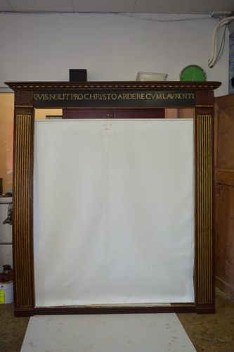 Cadre monument historique restauré