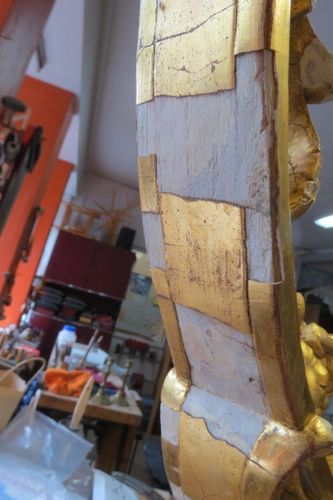 Restauration de cadre ancien