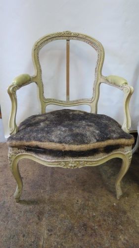 Cadre doré avant restauration