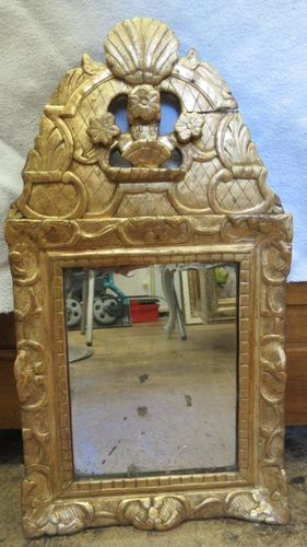 Restauration de cadre doré - après