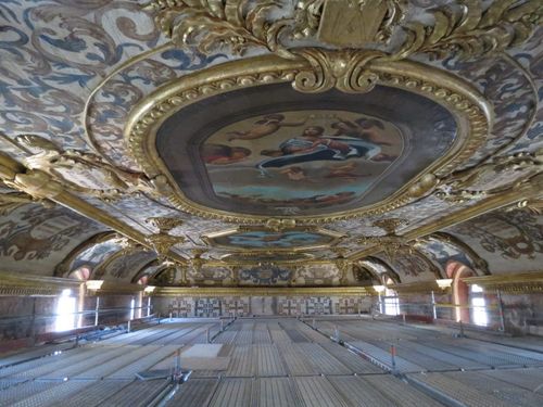 Restauration de peinture murale - fresque